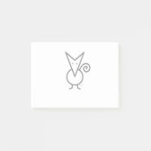 Chihuahua Post-it Klebezettel (Vorderseite)