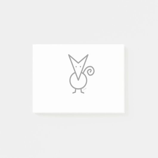 Chihuahua Post-it Klebezettel (Vorderseite)