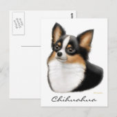 Chihuahua Postcard Postkarte (Vorne/Hinten)