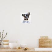 Chihuahua-Poster Poster (Küche)