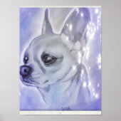 Chihuahua Poster von Carol Zeock (Vorne)
