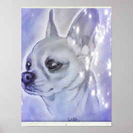 Chihuahua Poster von Carol Zeock
