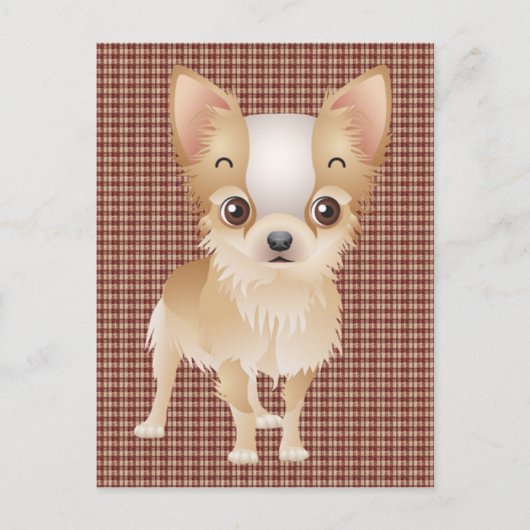 Chihuahua Postkarte (Vorderseite)