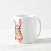 Chihuahua Power Dog Kaffeetasse (VorderseiteRechts)