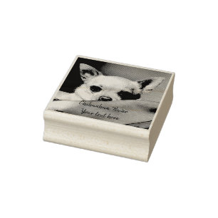 Chihuahua-Power personalisiert Gummistempel