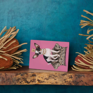 Chihuahua Princess Fotoplatte