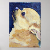 Chihuahua Print Poster (Vorne)