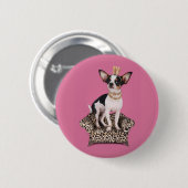 Chihuahua-Prinzessin Button (Vorne & Hinten)