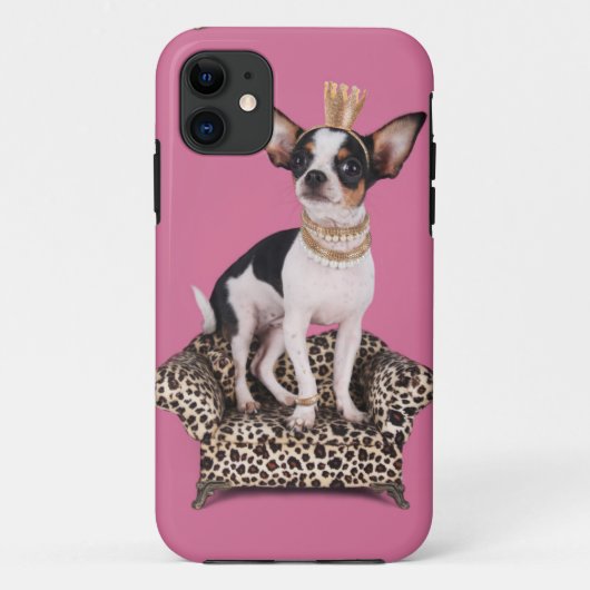 Chihuahua-Prinzessin Case-Mate iPhone Hülle (Rückseite)