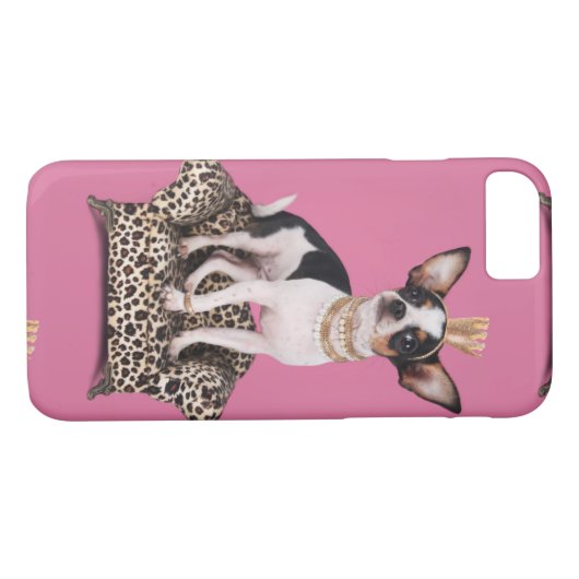 Chihuahua-Prinzessin Case-Mate iPhone Hülle (Rückseite (Horizontal))
