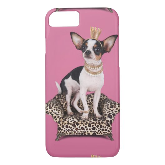 Chihuahua-Prinzessin Case-Mate iPhone Hülle (Rückseite)