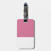 Chihuahua-Prinzessin Gepäckanhänger (Rückseite vertikal)