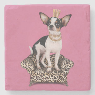Chihuahua-Prinzessin Steinuntersetzer