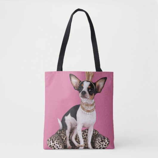 Chihuahua-Prinzessin Tasche (Vorderseite)