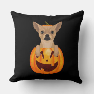 Chihuahua Pumpkin Kissen
