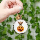 Chihuahua Pumpkin Schlüsselanhänger (Hand)