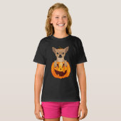 Chihuahua Pumpkin T - Shirt (Vorne ganz)