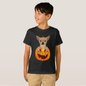 Chihuahua Pumpkin T - Shirt (Vorne ganz)