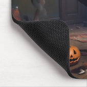 Chihuahua Pumpkins Halloween Beängstigend Mousepad (Ecke)