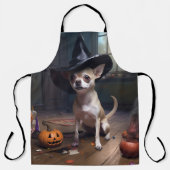 Chihuahua Pumpkins Halloween Beängstigend Schürze (Vorderseite)