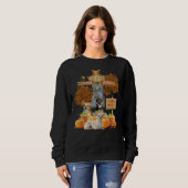 Chihuahua Pumpkins Patch Sweatshirt (Vorne ganz)
