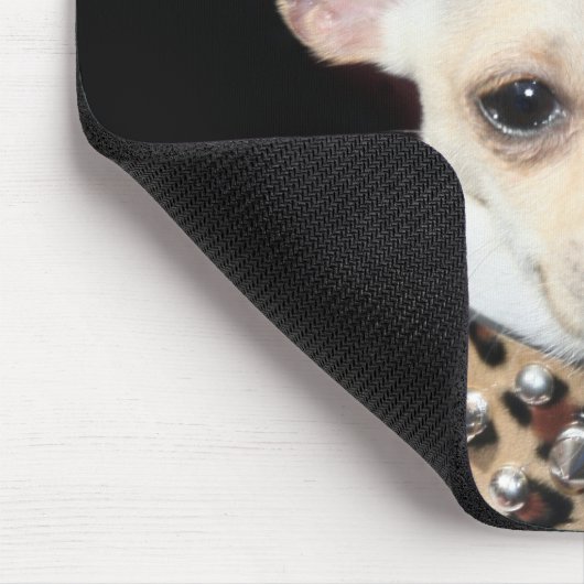 Chihuahua-Punk mousepad (Ecke)