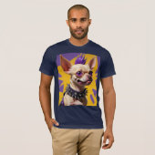 CHIHUAHUA PUNK ROCK 2 T-Shirt (Vorne ganz)