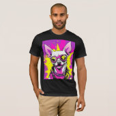 CHIHUAHUA PUNK ROCKER 3 T-Shirt (Vorne ganz)