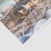 Chihuahua Puppy Beach Chic Decoupage Seidenpapier (Ausschnitt)