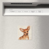 Chihuahua Puppy Dog Art Magnet (In Situ (Geschirrspüler))