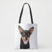 Chihuahua Puppy Dog Tasche (Vorderseite)