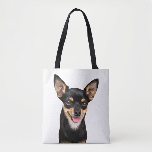 Chihuahua Puppy Dog Tasche (Vorderseite)