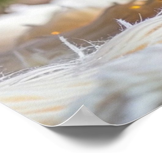 Chihuahua Puppy Dog's Christmas Poster (Ecke)