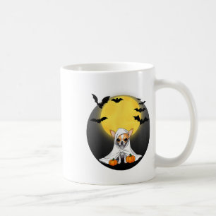 Chihuahua Puppy Ghost Halloween Kostüm - Kleines T Kaffeetasse