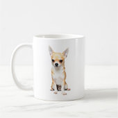 Chihuahua Puppy Kaffeetasse (Links)