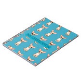 Chihuahua Puppy Notebook Journal Notizblock (Linke Seite)