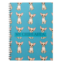 Chihuahua Puppy Notebook Journal Notizblock