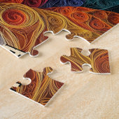 Chihuahua Quilling Art Dog Portrait Puzzle (Seite)