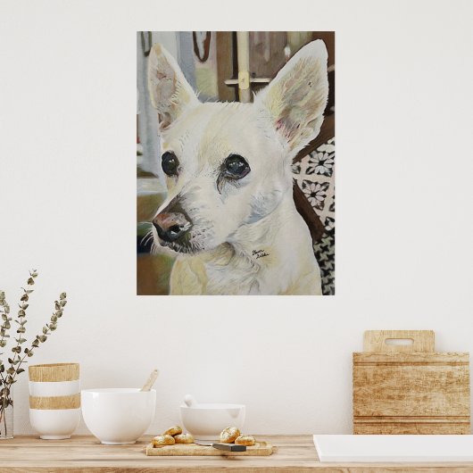 Chihuahua Rat Terrier Poster (Küche)