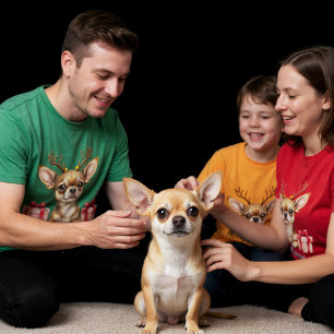 Chihuahua-Rentier T-Shirt