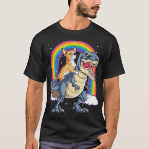 Chihuahua Riding Dinosaur T rex Geschenke Männer F T-Shirt