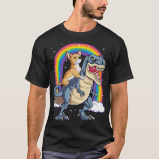 Chihuahua Riding Dinosaur T rex Geschenke Männer F T-Shirt