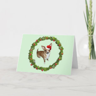 Chihuahua Sankt Feiertagskarte