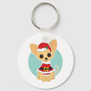 Chihuahua Sankt Schlüsselanhänger