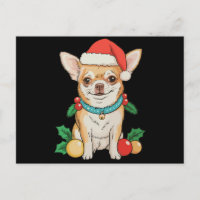 Chihuahua Santa Hut Weihnachtsdekoration Weihnacht