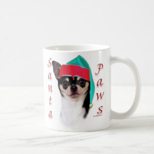 Chihuahua Santa Paws Kaffeetasse