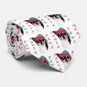 Chihuahua Santa Paws Krawatte (Gerollt)