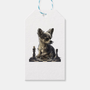 Chihuahua Schach-Spielerkönigin Geschenkanhänger