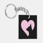 Chihuahua Schlüsselanhänger (Vorderseite links)