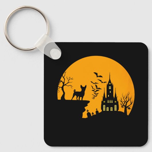 Chihuahua Schlüsselanhänger (Vorderseite)